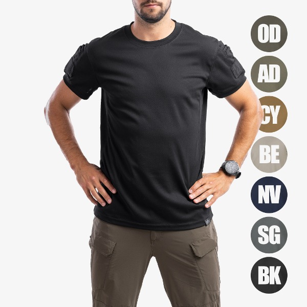 헬리콘텍스 택티컬 반팔 티셔츠 여름 기능성